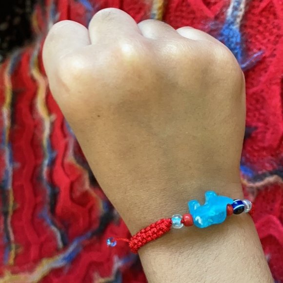 Protection evil eye 🧿 and Lucky 🐘 baby bracelet - Picture 6 of 15